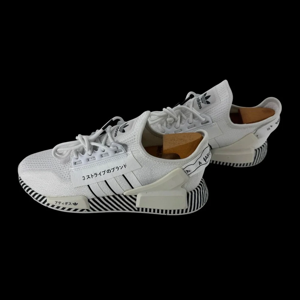 Adidas NMD_V3 Mens Shoes White Black FY2105 Japanese Text Sneakers Size 9